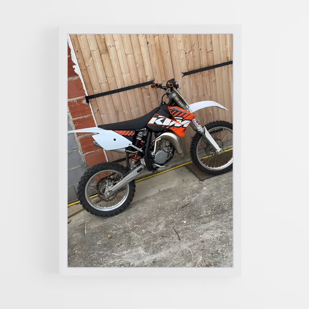 Poster sx lumineux – affiche KTM Moto (vue 3)